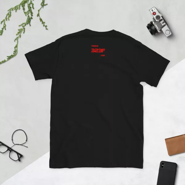 Mazda 323F Design Short-Sleeve Unisex T-Shirt - Image 3
