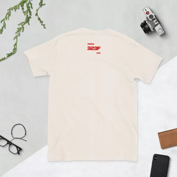 Mazda 323F Design Short-Sleeve Unisex T-Shirt - Image 5